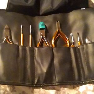 Flamingo manicure set